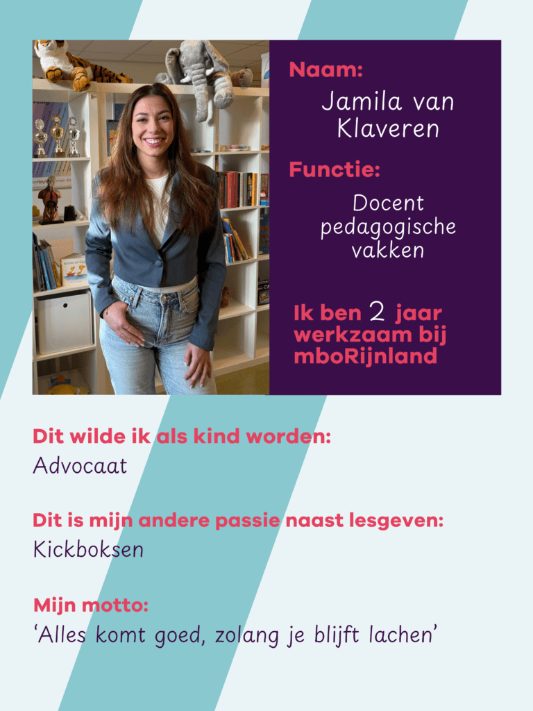 Docent Jamila van Klaveren
